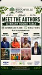 Save the date for a morning of stories, wisdom, and community.

Friends of Brookville Park is hosting Meet The Authors, a Literary Round Table on Saturday, July 11, 2026 from 10:30 a.m. to 12:00 p.m. by the playground area.

This is more than a book event. It is a space where local voices, lived experiences, and meaningful conversations come together in the heart of the community.

Join authors Dwayne J. Moore, La’Lisa Scudder-Durden, PhD, and Monica Hall, with moderator Georgia Grange, for a powerful conversation about writing, purpose, creativity, and the stories that shape us.

Bring your family. Invite a friend. Support local authors. Leave inspired.

Save this post so you do not miss it, and share it with someone who values books, community, and conversations that matter.